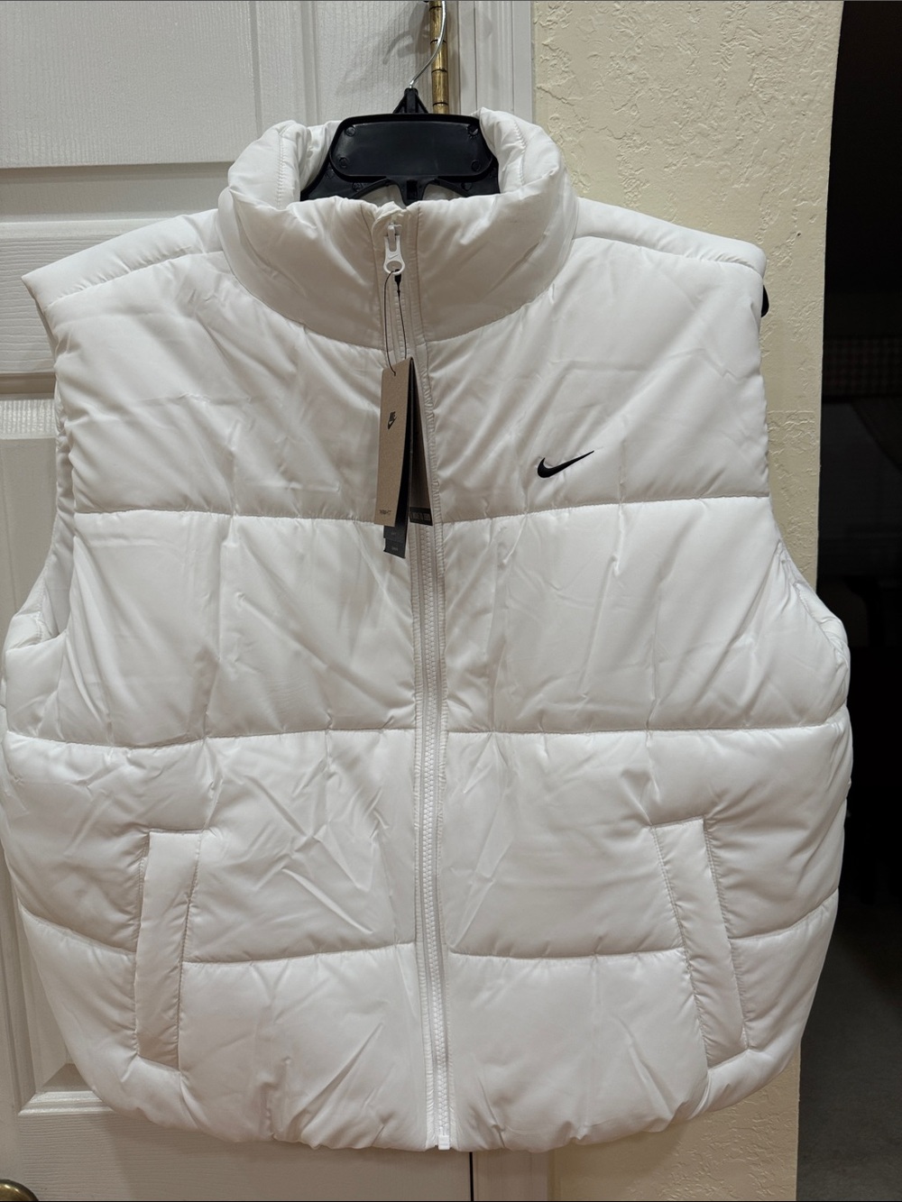 Women's Nike White Winter Vest